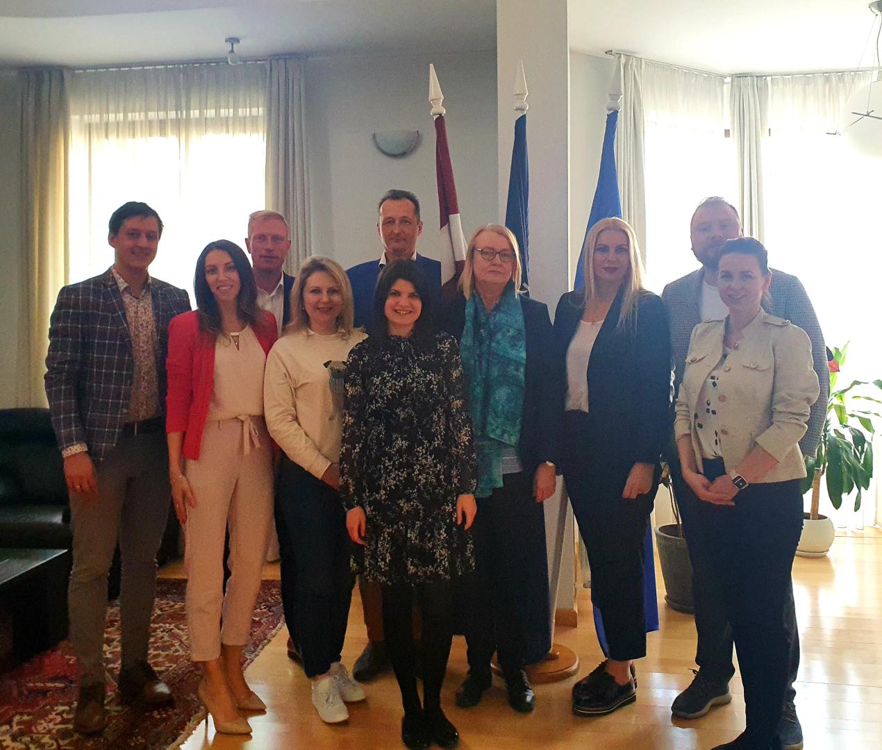 Visiting Ambassador of Latvia in Georgia