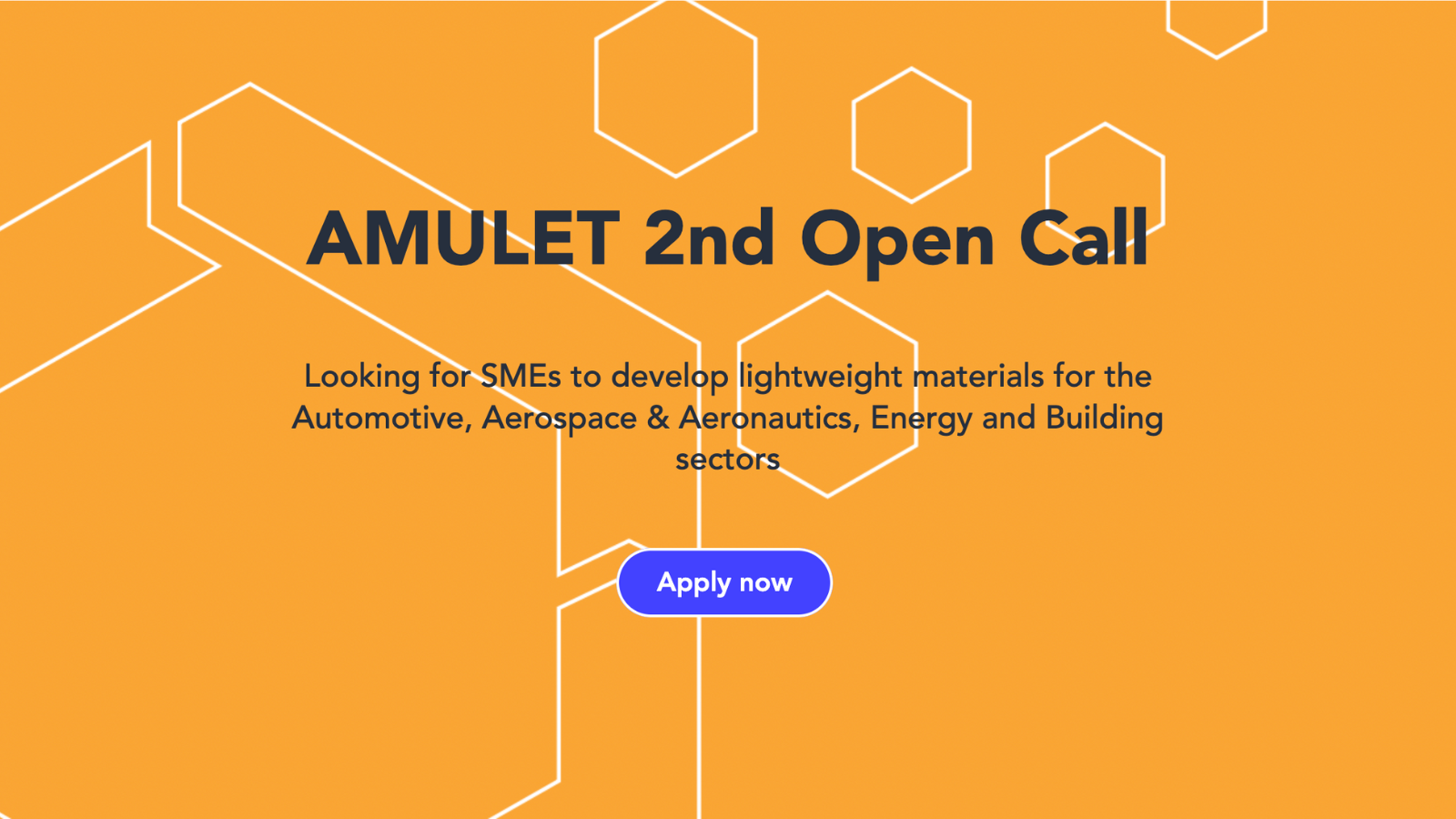 AMULET 2nd Open Call Twitter