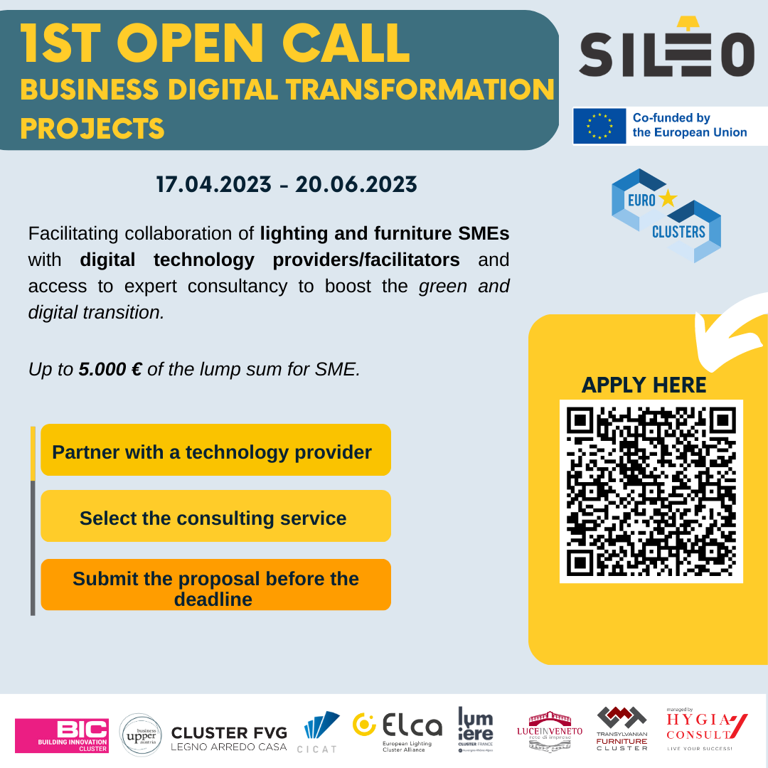 SILEO - 1° Open Call for Business Digital Transformation Projects