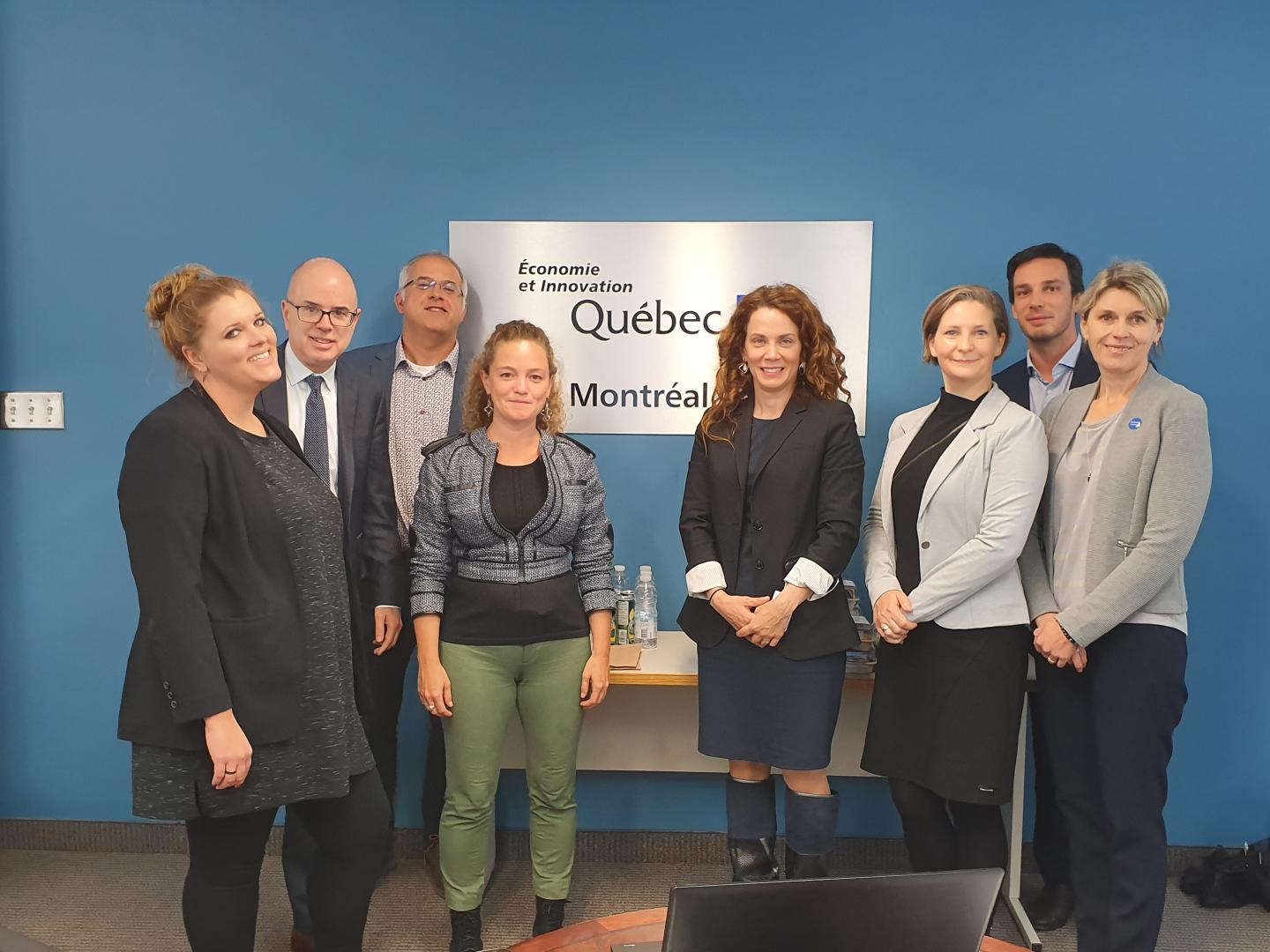 K4DU Quebec meeting with Ministry of Economy &amp;amp;amp; Optonique