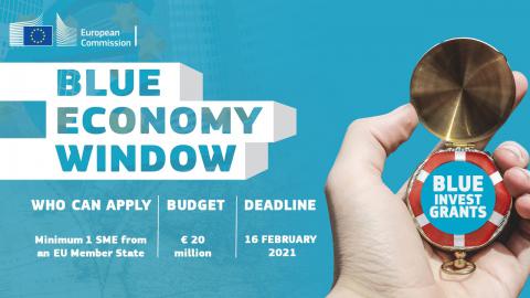 Blue Economy Window call for proposals