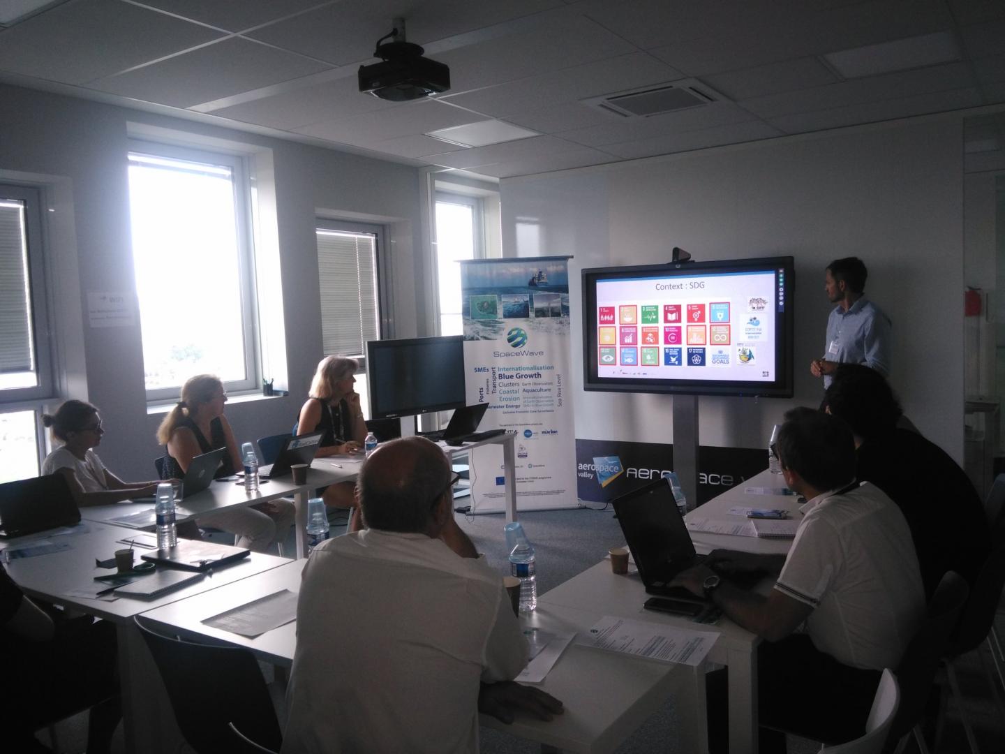 Workshop &amp;quot;Earth Observation technologies applied to water-level rise and coastal erosion issues: use-case of the region of Mekong River Delta (Vietnam)&amp;quot; in Aerospace Valley premises (Toulouse, B612)