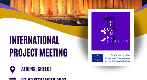 Banner CULTURELIGHT_Project meeting_Athens