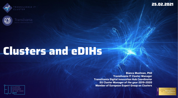 Clusters and European Digital Innovation hubs 
