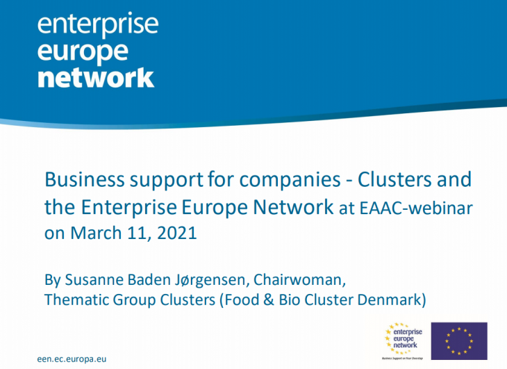 Enterprise Europe Network webinar EAC