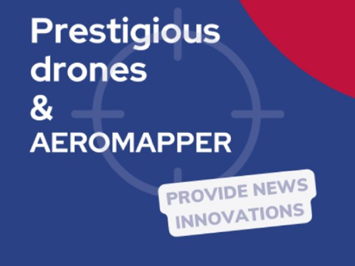 Prestigious drones Aeromapper