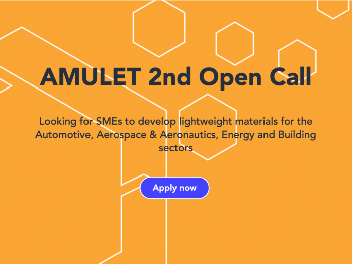 AMULET 2nd Open Call Twitter