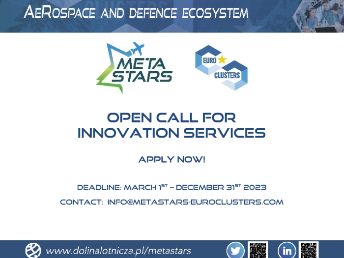 METASTARS_Call for innovation services